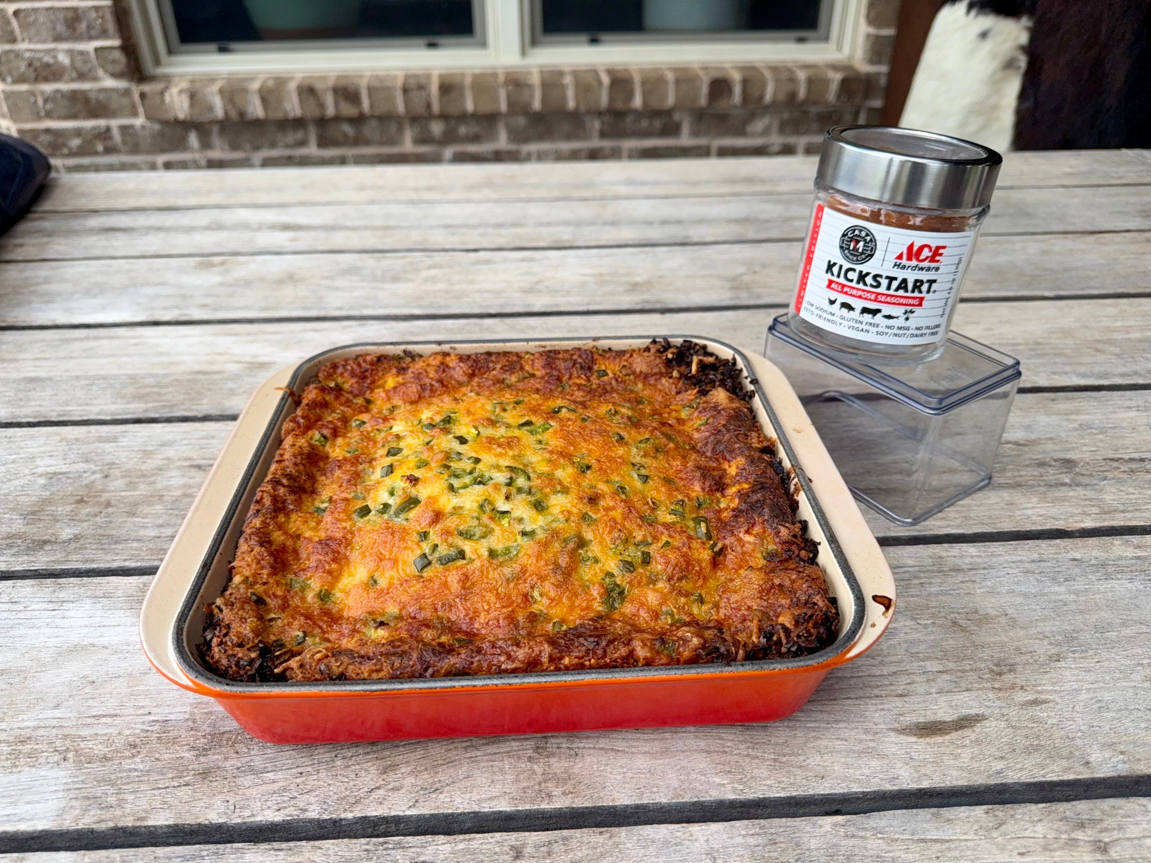 Ace Kickstart Blackened Corn Pudding