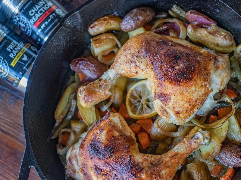 Roasted Lemon Chicken Recipe - Casa M Spice Co®
