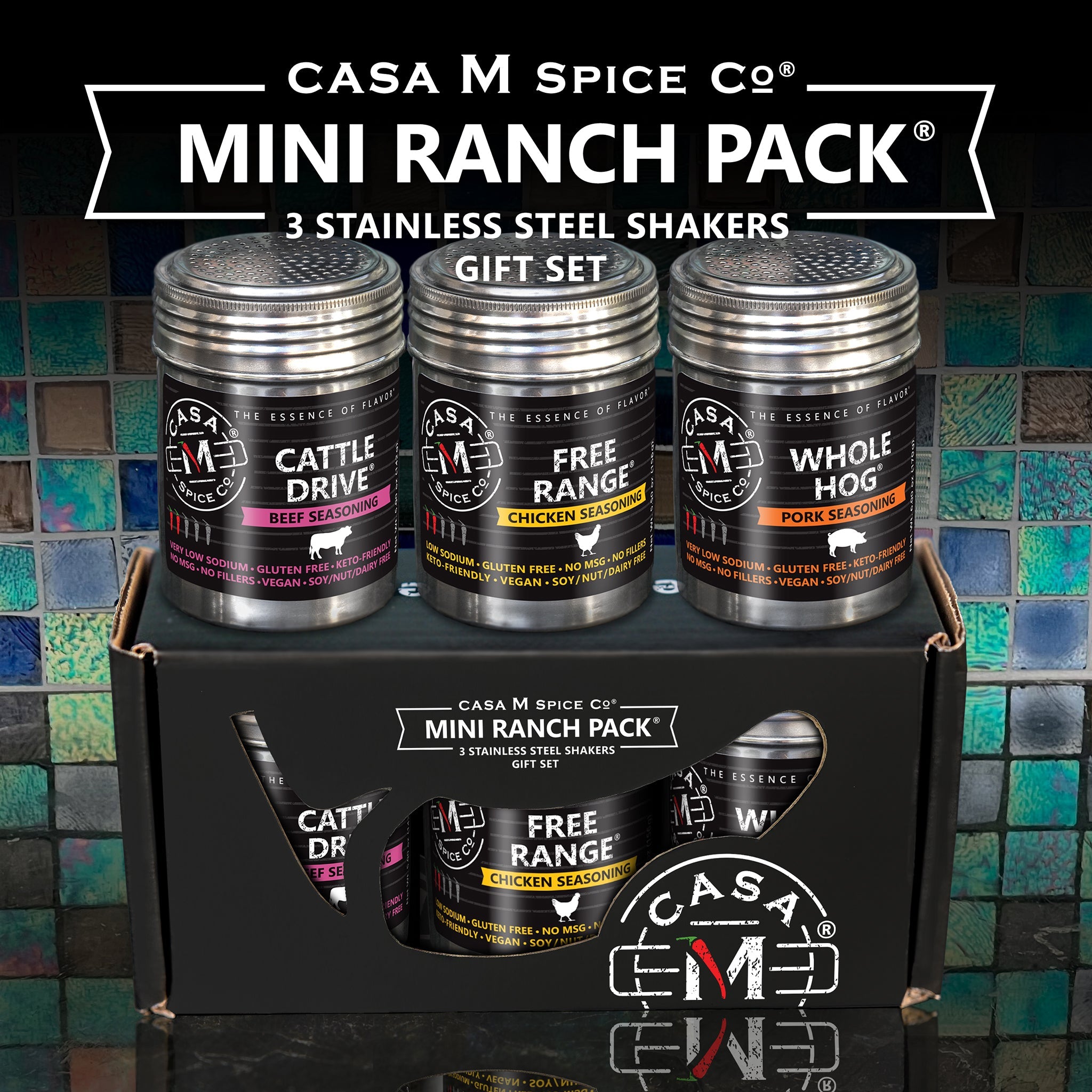 Casa M Spice Co® - Mini Ranch Pack®
