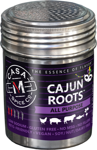 Casa M Spice Co® Cajun Roots® shaker