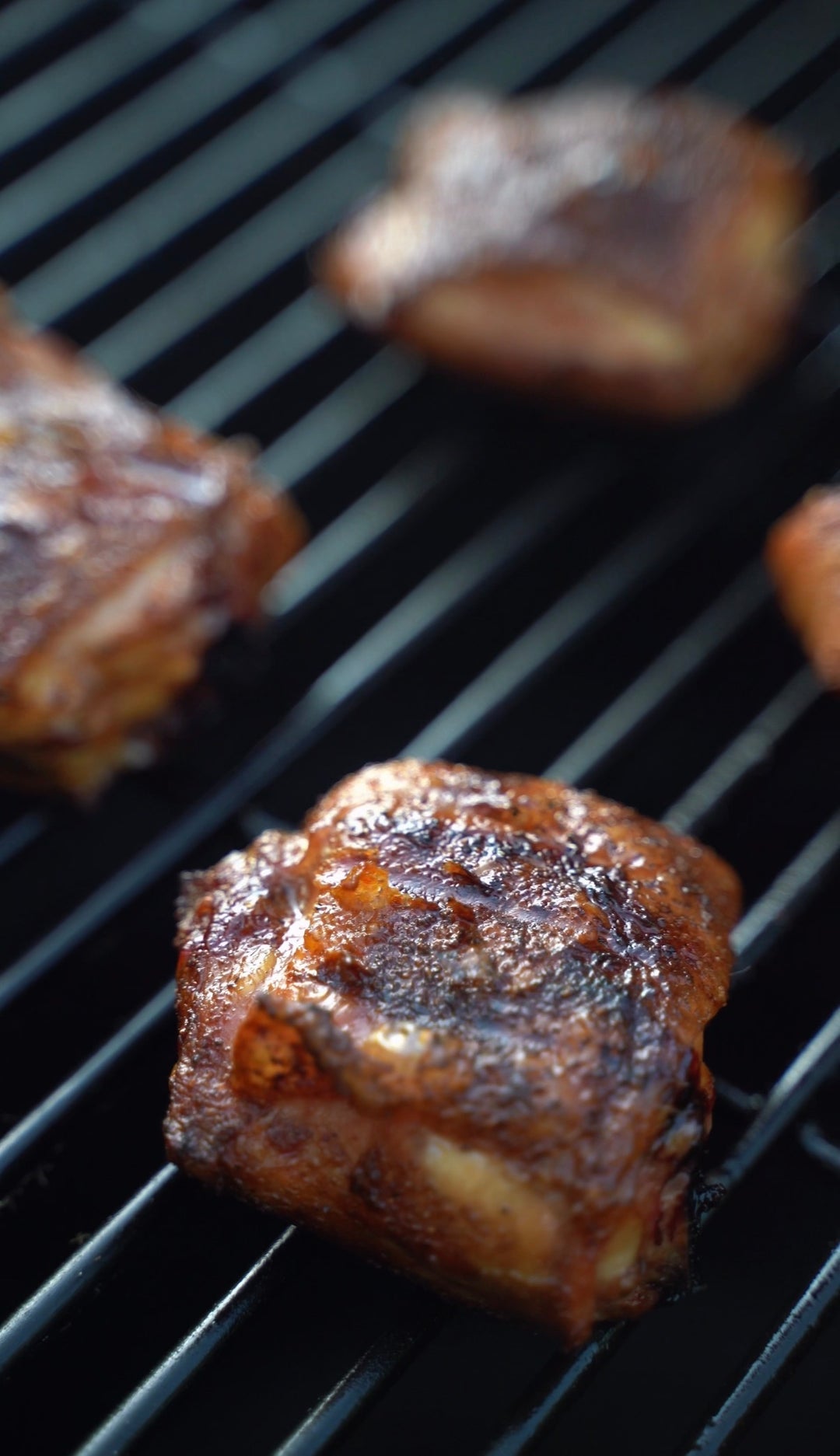 Jamaican Inspired Smoked Chicken Thighs