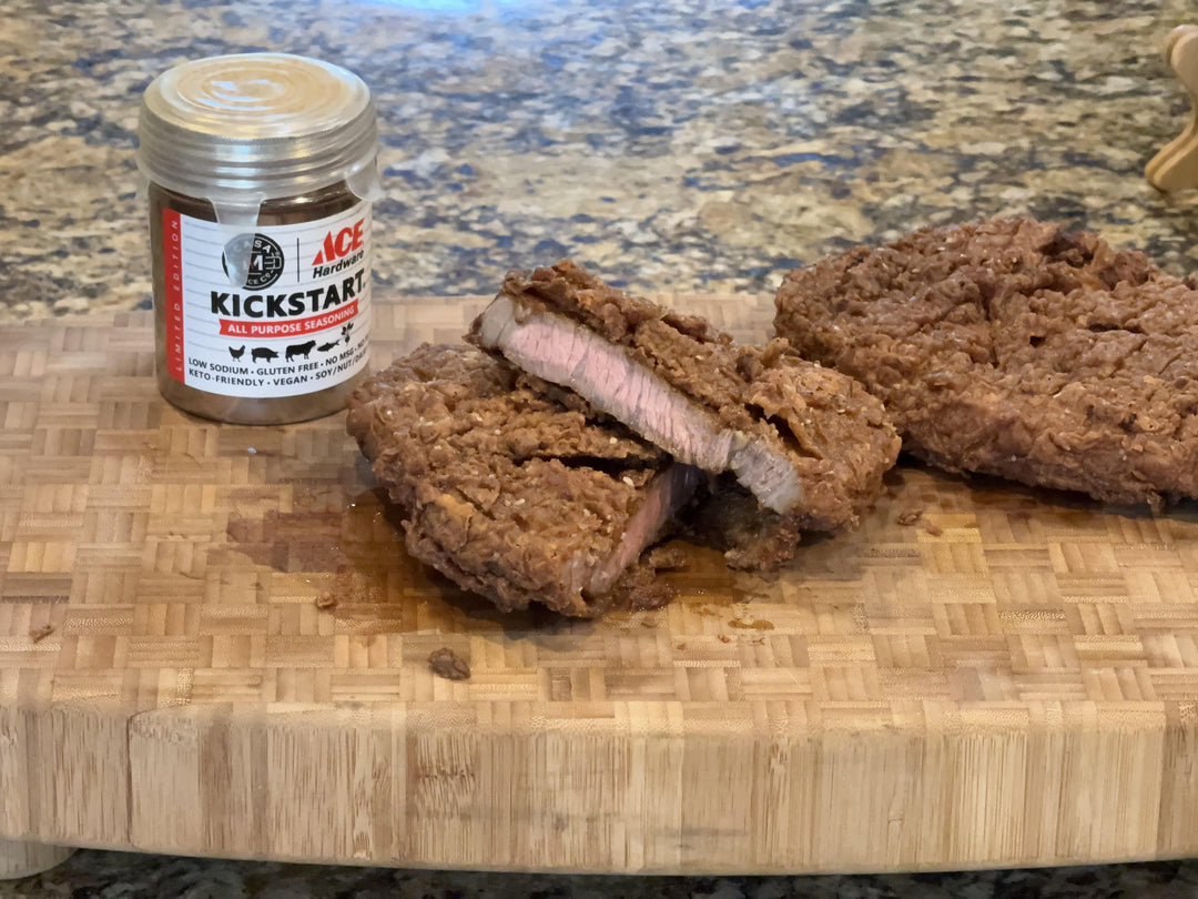 Chicken Fried Ribeyes and Black Pepper Gravy