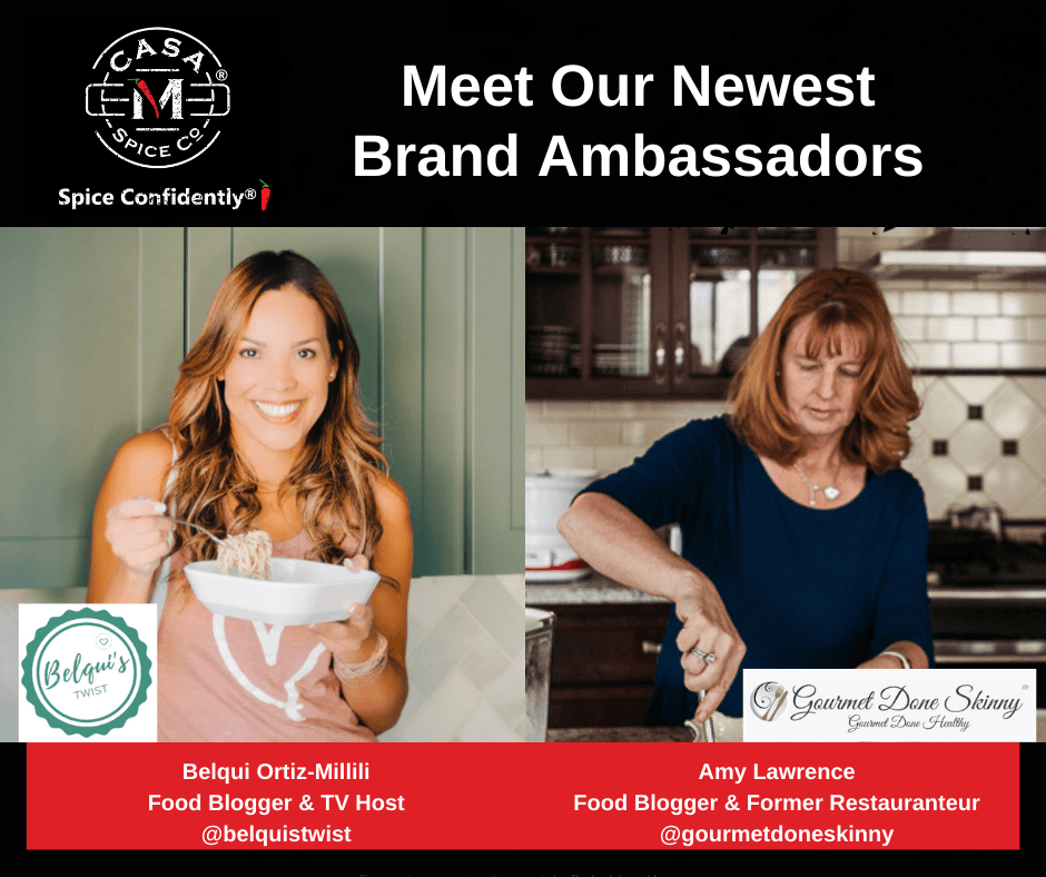 Announcing Our Two New Brand Ambassadors - Casa M Spice Co