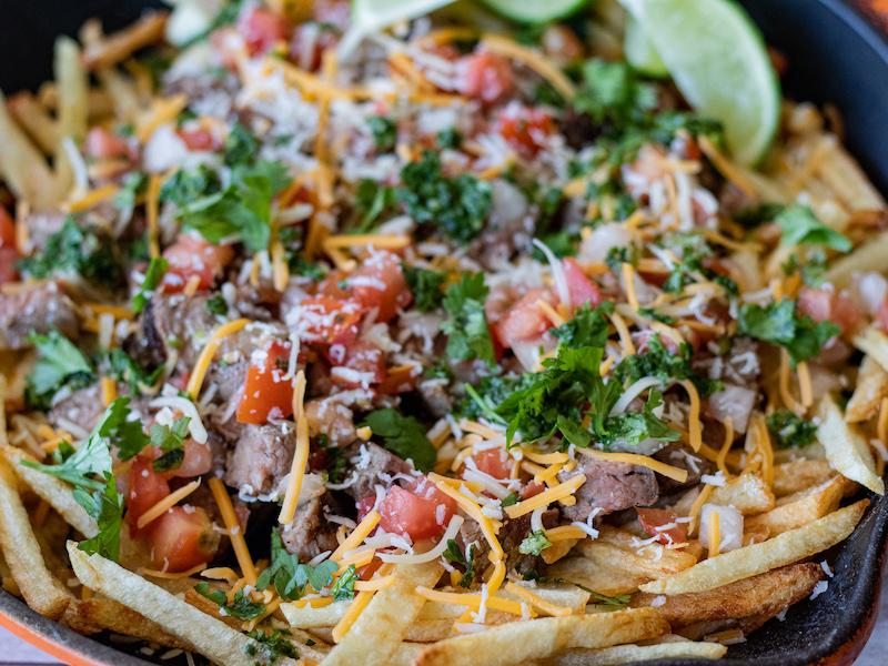 Carne Asada Loaded Fries
