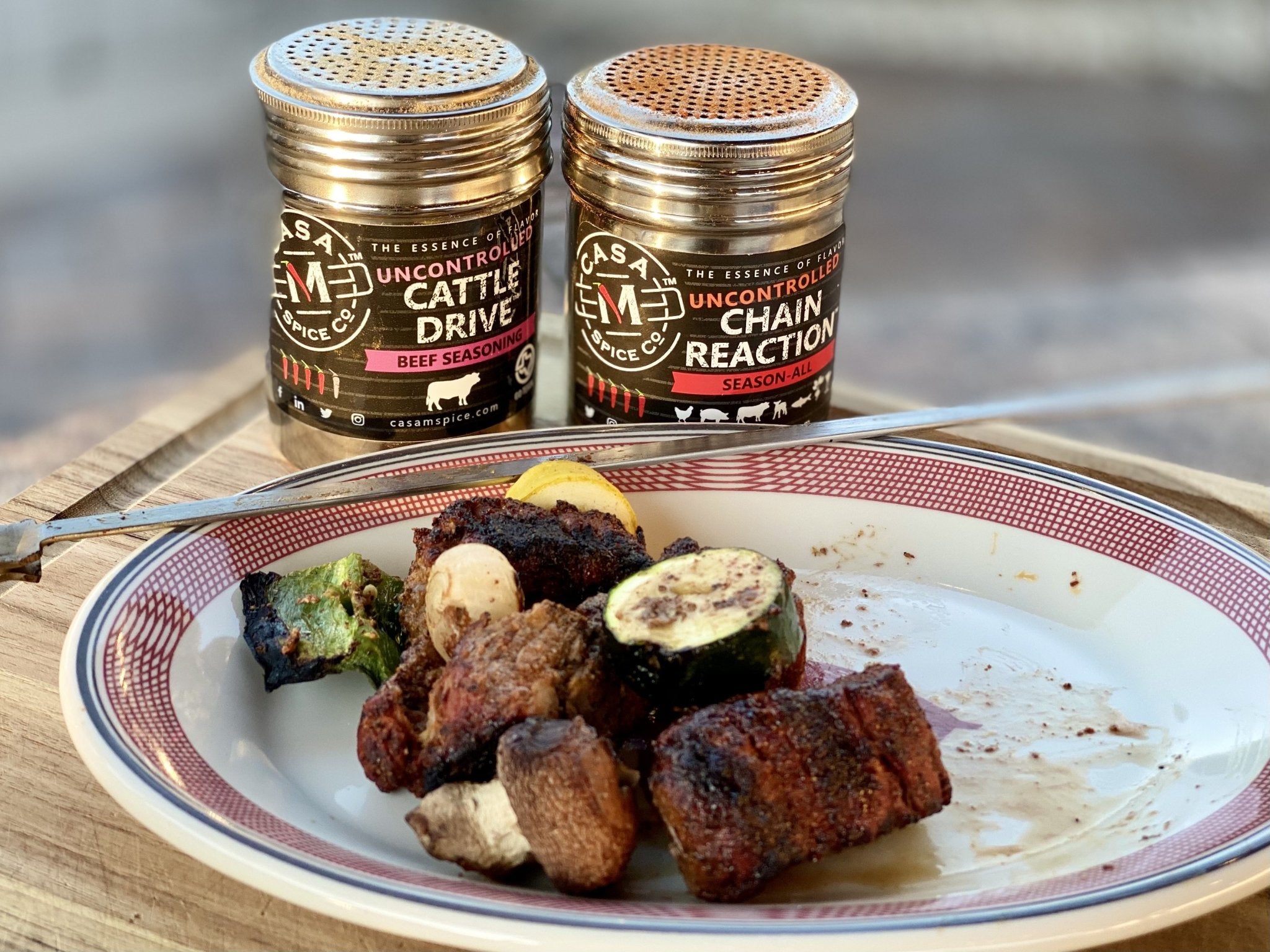 Casa M Beef Kabobs - Casa M Spice Co