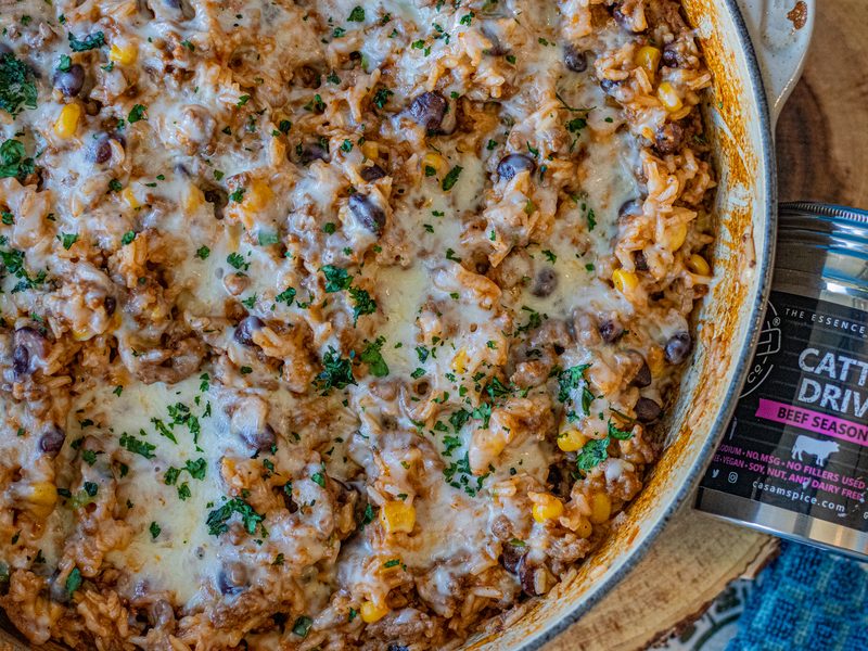Casa M Spice Mexican Beef and Rice