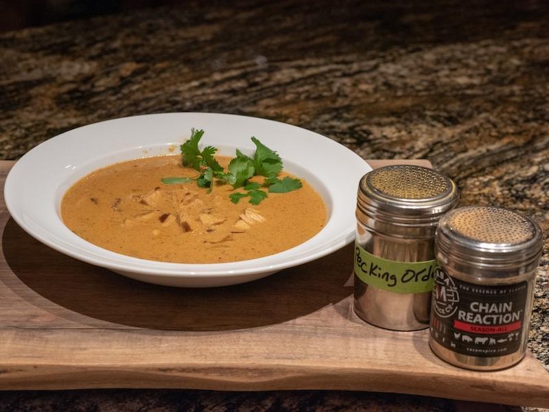 Cheesy Chipotle Chicken Soup - Casa M Spice Co