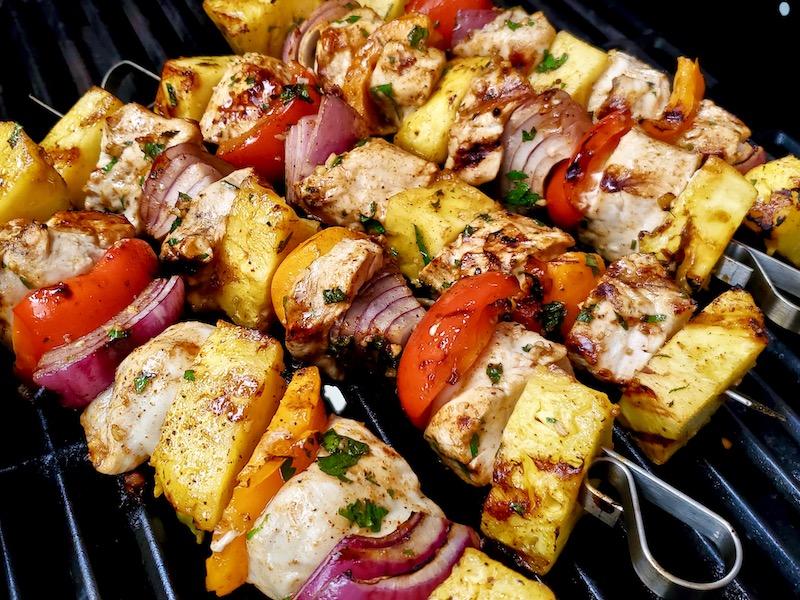 Chicken and Pineapple Skewers