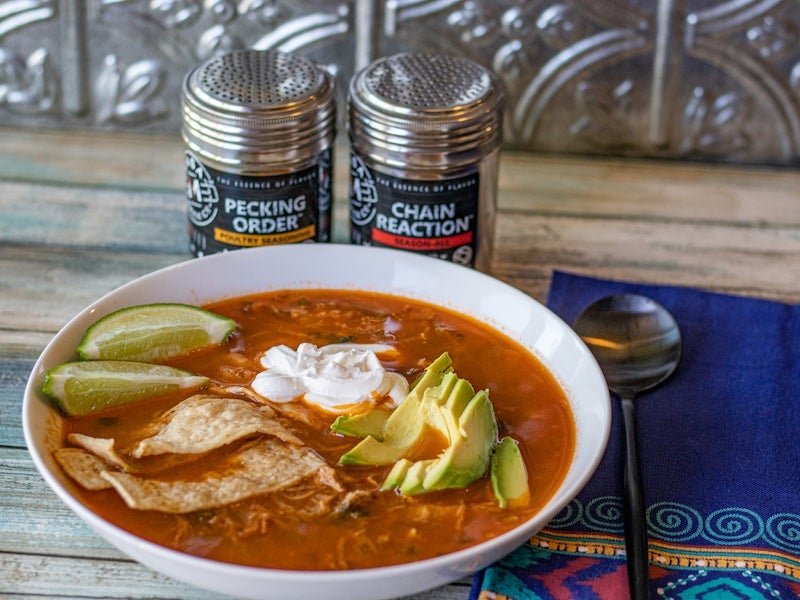 Chicken Tortilla Soup - Casa M Spice Co