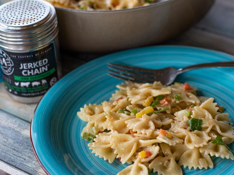 Creamy Jerk Pasta