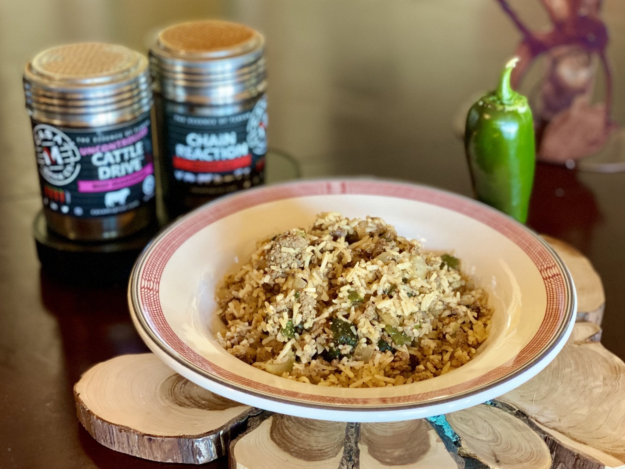 Dirty Rice (Cajun Rice) - Casa M Spice Co