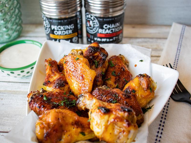 Honey Glazed Wings - Casa M Spice Co