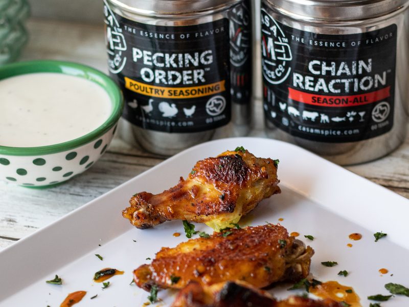 Honey Glazed Wings