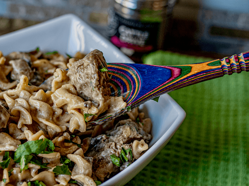 Instant Pot Beef Stroganoff