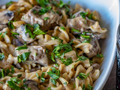 Instant Pot Beef Stroganoff