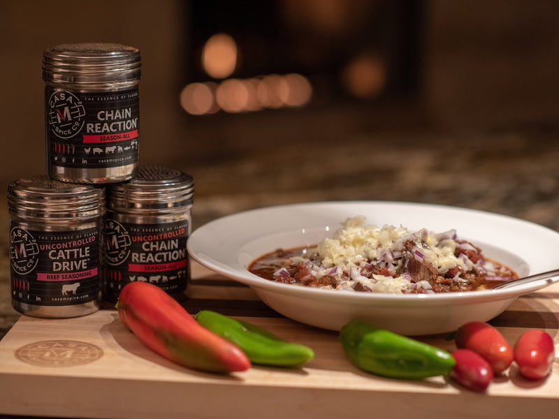 Leftover Brisket Texas Chili - Casa M Spice Co