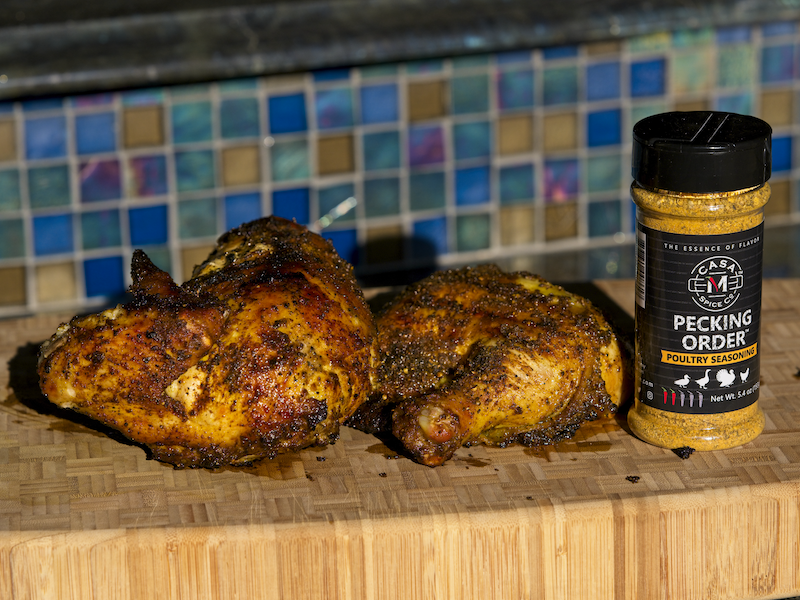 Pecking Order Grilled Chicken - Casa M Spice Co