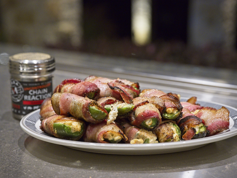 Scallop-Stuffed Jalapeño Poppers