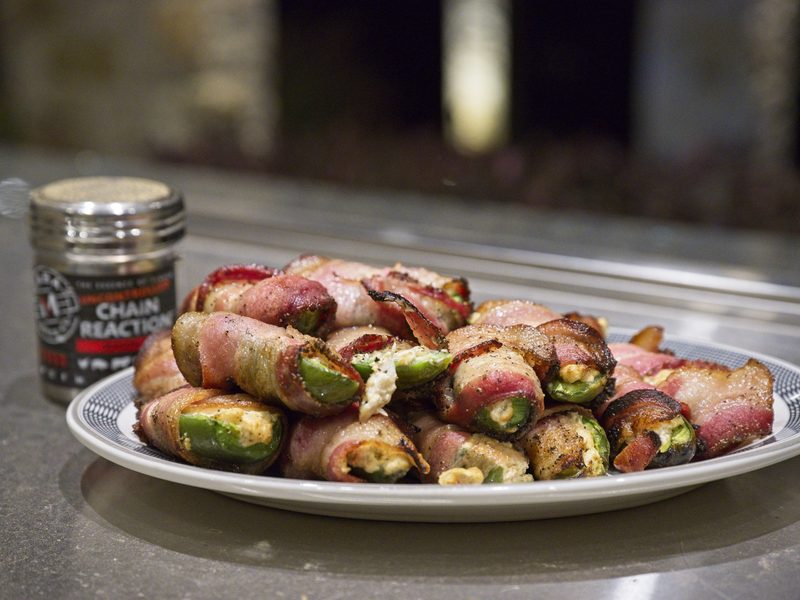 Scallop-Stuffed Jalapeño Poppers