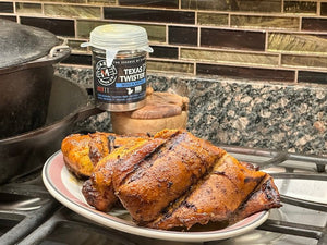 Smoked Chicken Breasts with Texas Twister® - Casa M Spice Co
