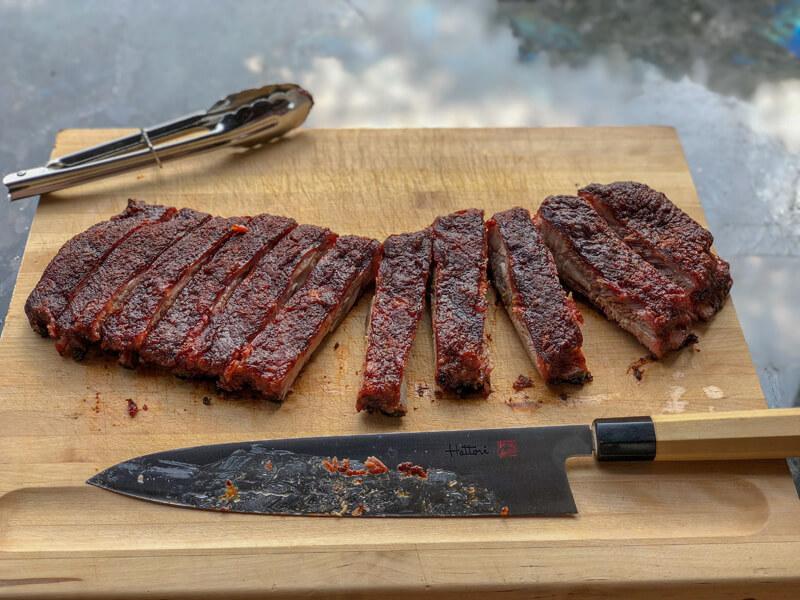 Smoked St. Louis Cut Pork Ribs