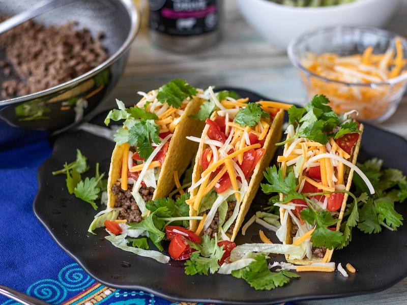 Super Quick Beef Tacos