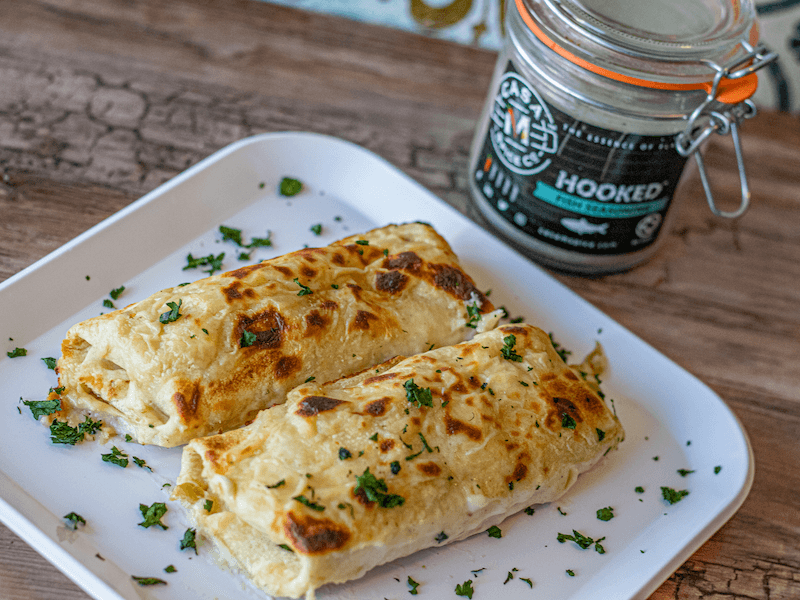 White Chicken Enchiladas