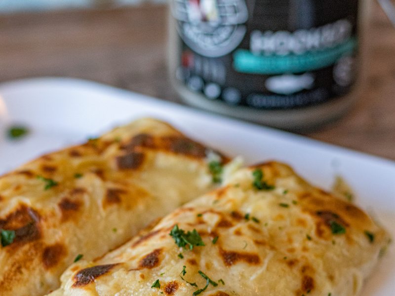 White Chicken Enchiladas