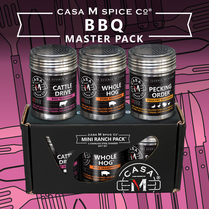 Casa M Spice Co® BBQ Master Pack