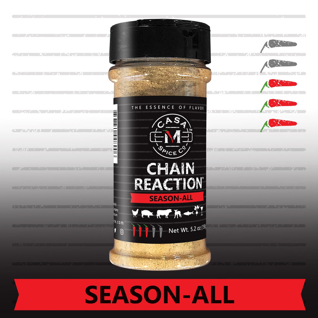 Chain Reaction® Low Sodium All-Purpose Seasoning – Casa M Spice Co