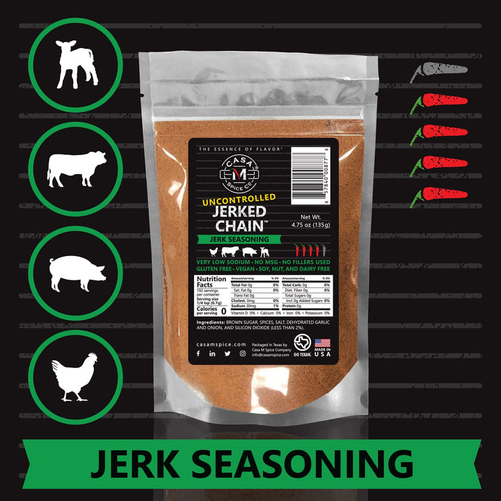 Casa M Spice Co® Jerked Chain™ - Casa M Spice Co