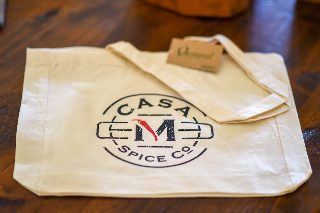 Casa M Spice Co® Logo Grocery Bag - Casa M Spice Co