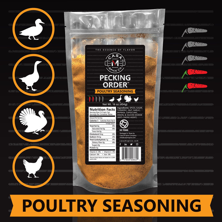 Casa M Spice Co® Pecking Order® - Casa M Spice Co