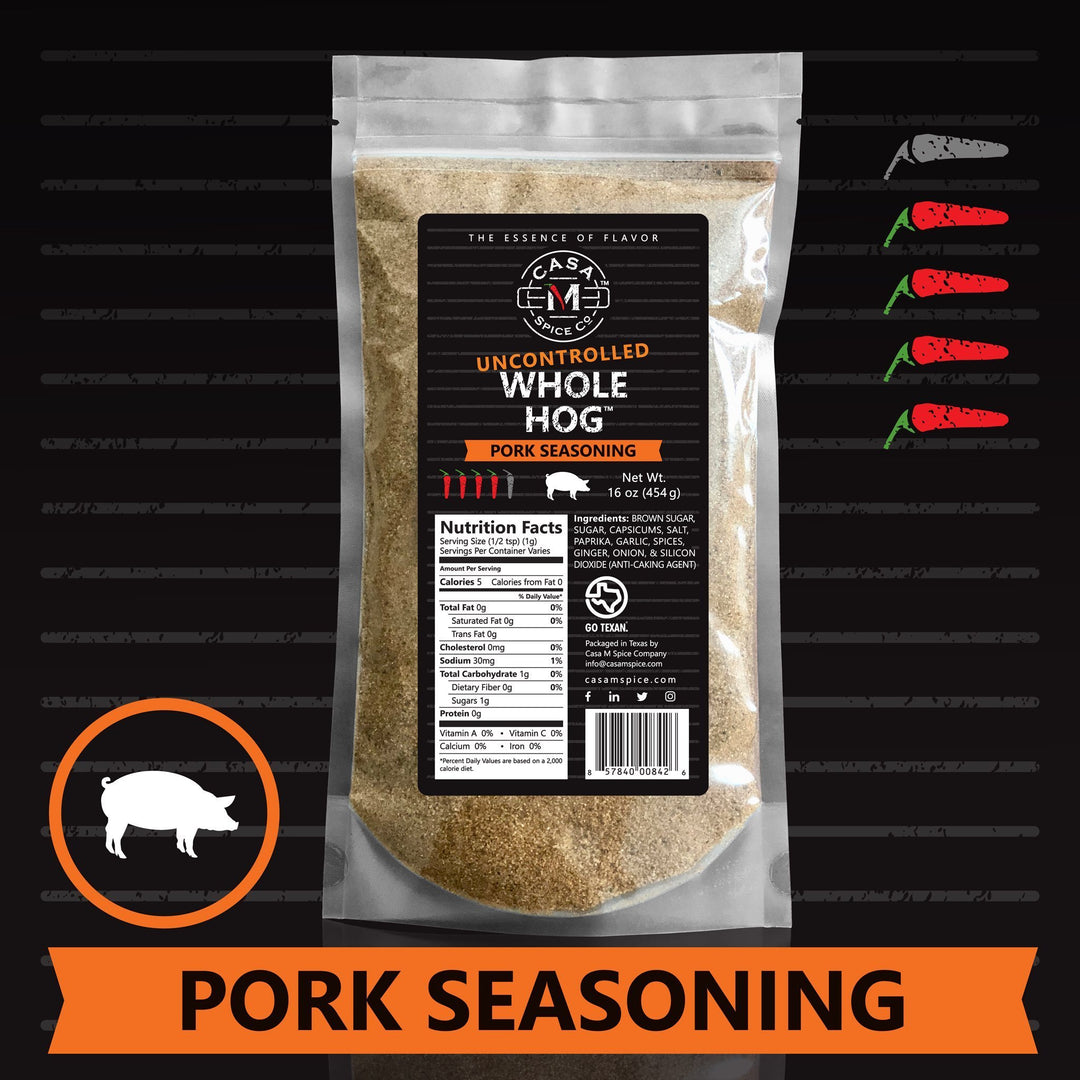 Casa M Spice Co® Whole Hog® - Casa M Spice Co