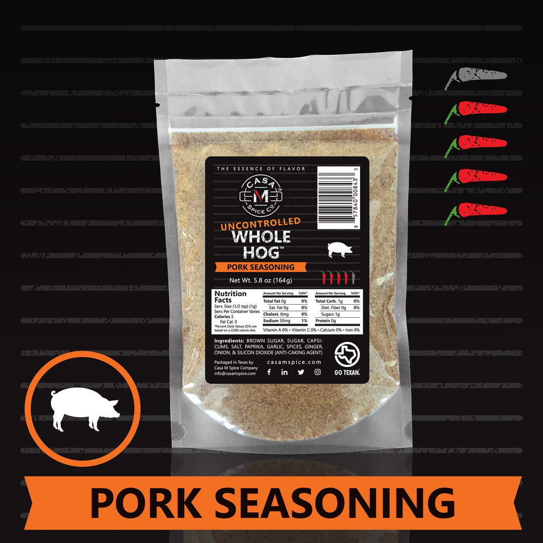 Casa M Spice Co® Whole Hog® - Casa M Spice Co